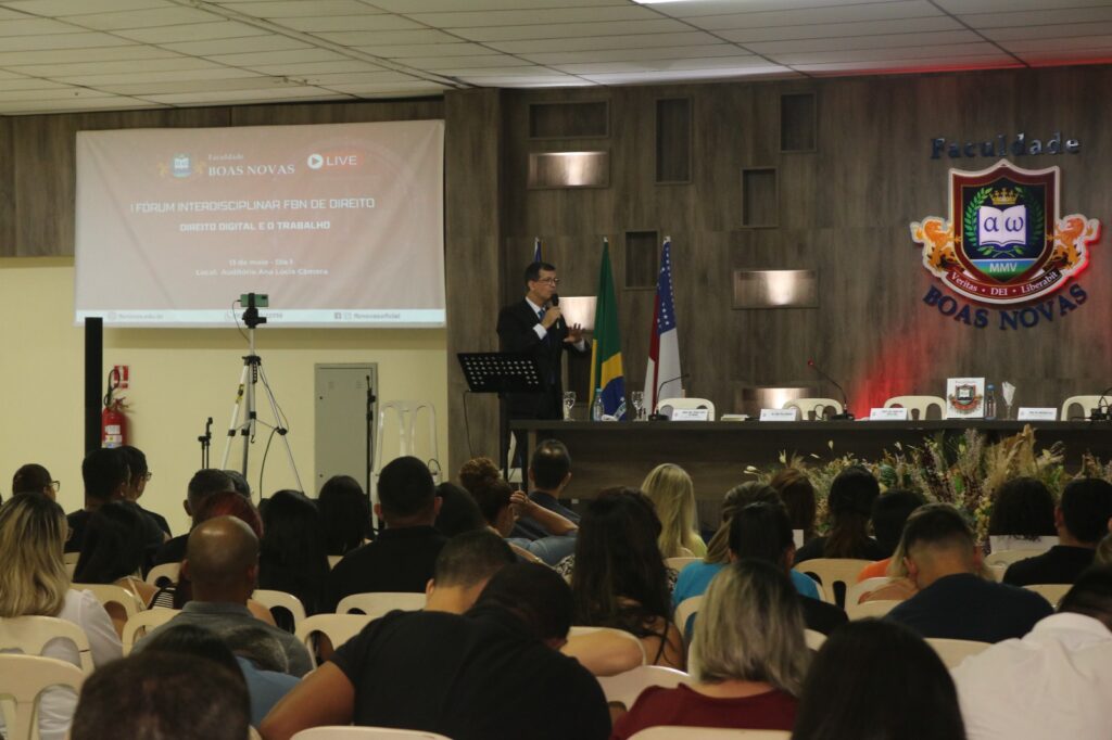 FACULDADE BOAS NOVAS INICIA O I FÓRUM INTERDISCIPLINAR DE DIREITO